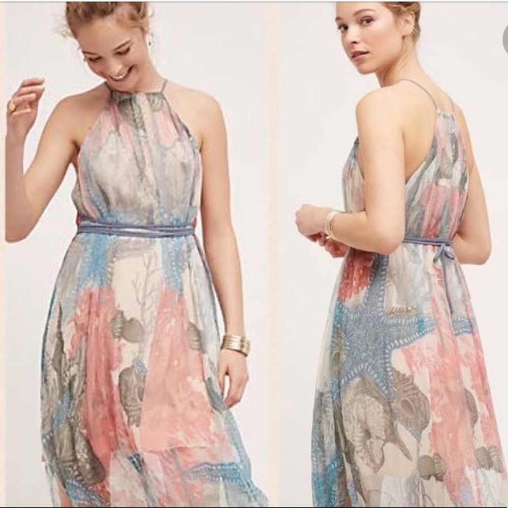 Anthropologie Moulinette Soeurs Sea Star Dress